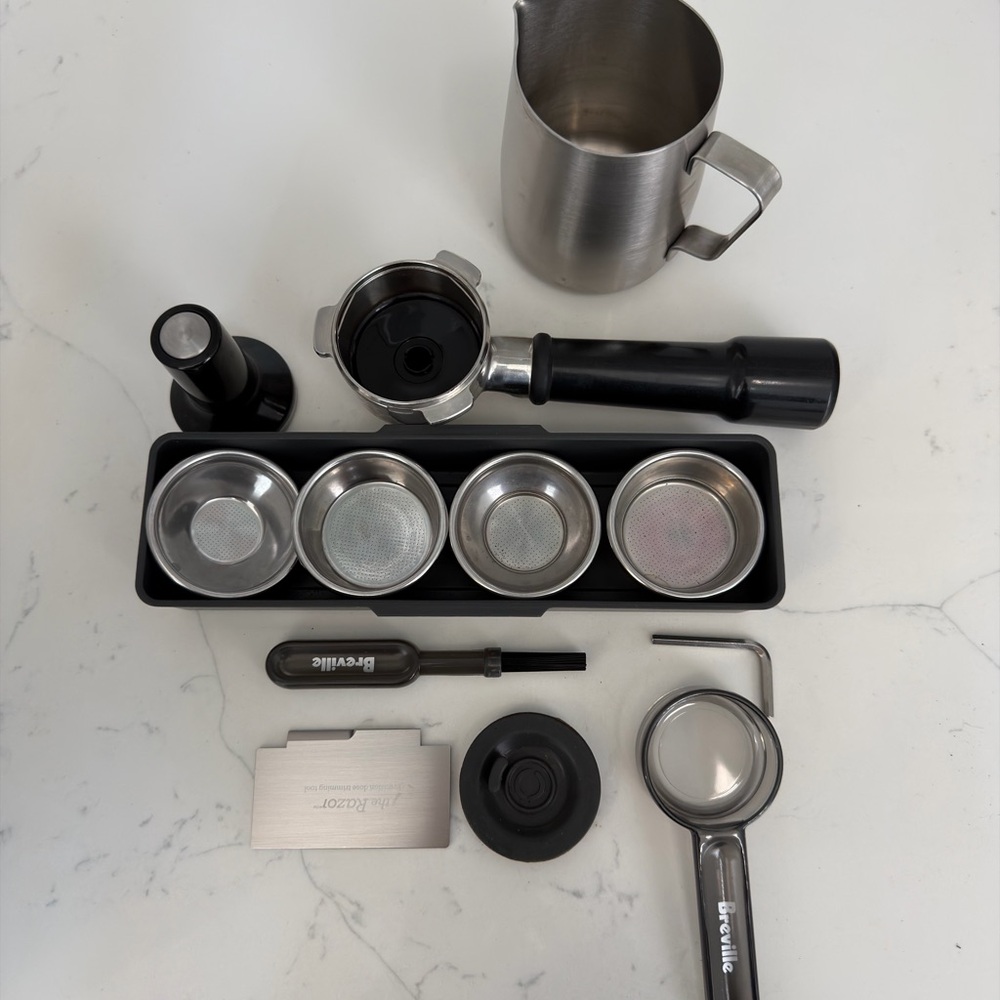 Breville Black and Silver Coffee Accessory Set